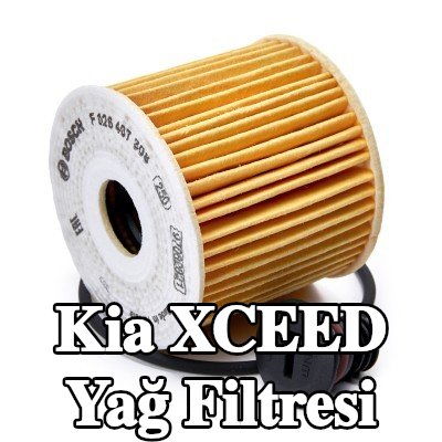 BOSCH Yağ tahliye tapalı yağ filtresi, conta/sızdırmazlık elemanları ile — Kia Xceed