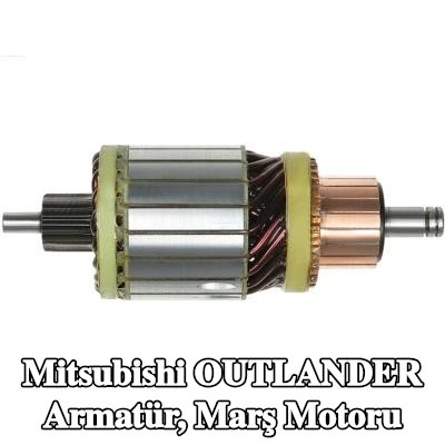 AS-PL Armatür, marş motoru — Mitsubishi Outlander