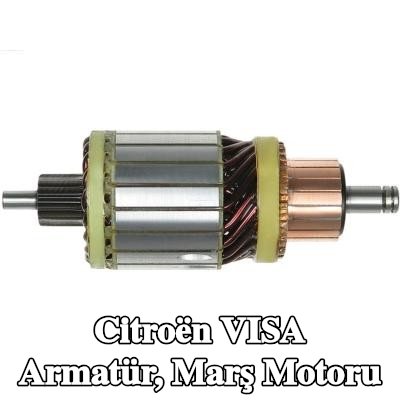 AS-PL Armatür, marş motoru — Citroën Visa