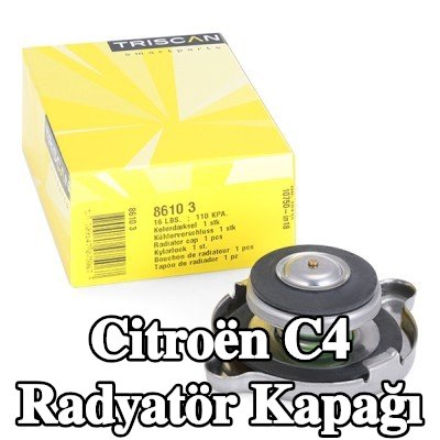 TRISCAN Radyatör kapağı — 2011 Citroën C4