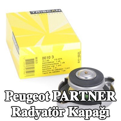 TRISCAN Radyatör kapağı — 2002 Peugeot Partner