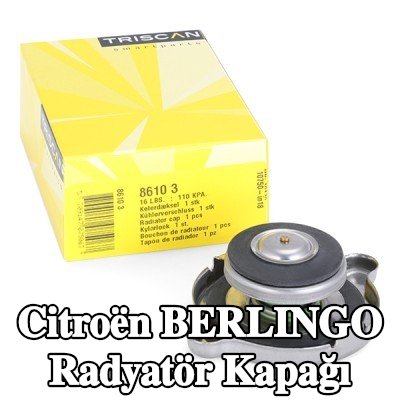 TRISCAN Radyatör kapağı — 2002 Citroën Berlingo
