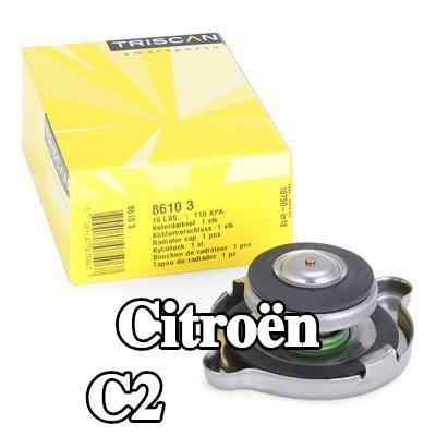 TRISCAN غطاء المبرد — Citroën C2