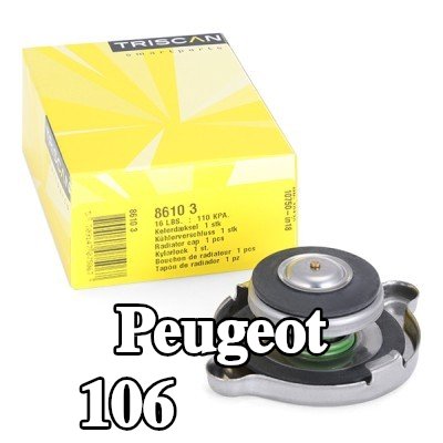 TRISCAN غطاء المبرد — 1995 Peugeot 106