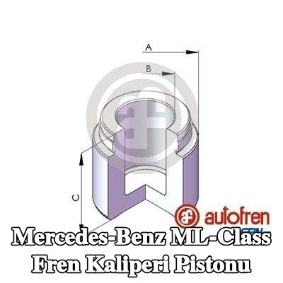 AUTOFREN SEINSA Fren kaliperi pistonu Ön Aks — 2002 Mercedes-Benz ML-Class