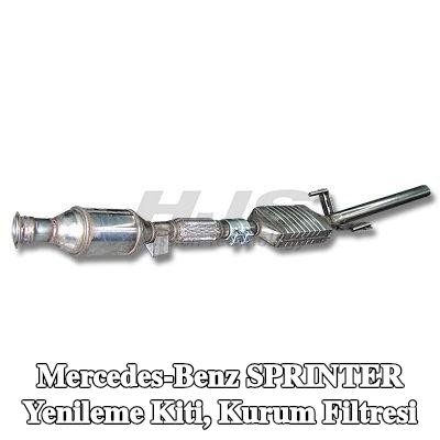 HJS Yenileme kiti, kurum filtresi Orijinal DPF® City Filter® — Mercedes-Benz Sprinter