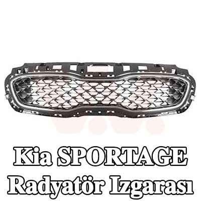 VAN WEZEL Gri Radyatör Izgarası — Kia Sportage