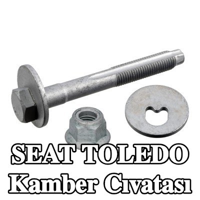 FEBI BILSTEIN Arka aks sol kamber cıvatası, Arka Aks Sağ — 2004 SEAT Toledo