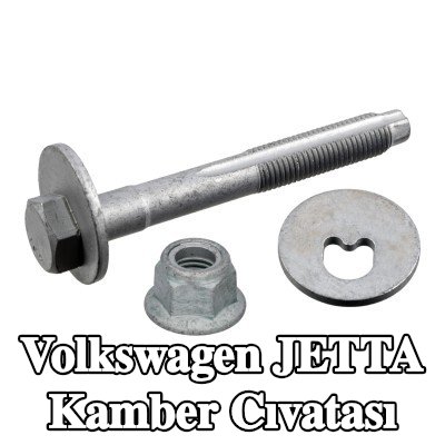 FEBI BILSTEIN Arka aks sol kamber cıvatası, Arka Aks Sağ — Volkswagen Jetta