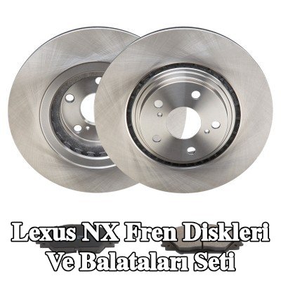 RIDEX Fren diskleri ve balataları seti Ön Aks, içten havalandırmalı — Lexus Nx