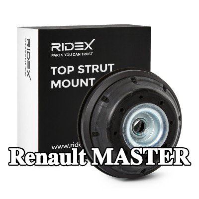 RIDEX حامل الدعامة العلوي للمحور الأمامي, مع محمل كروي — 2000 Renault Master