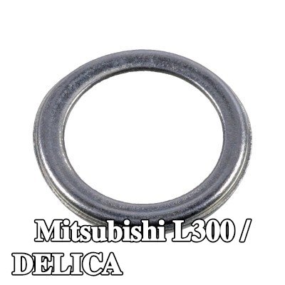FEBI BILSTEIN حشية سدادة حوض الزيت من الفولاذ, Inner Diameter: 14mm — Mitsubishi L300 / Delica