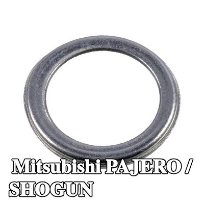 FEBI BILSTEIN حشية سدادة حوض الزيت من الفولاذ, Inner Diameter: 14mm — Mitsubishi Pajero / Shogun