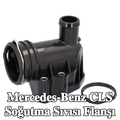 FEBI BILSTEIN Conta/sızdırmazlık elemanı ile birlikte soğutma suyu flanşı — Mercedes-Benz Cls