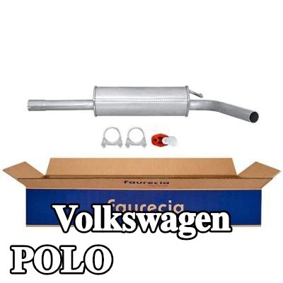 HELLA كاتم صوت وسط مع قطع التثبيت — 2012 Volkswagen Polo
