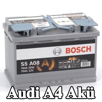 BOSCH Akü S5, A08 — Audi A4