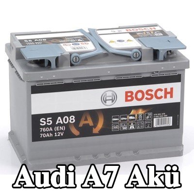 BOSCH Akü S5, A08 — 2012 Audi A7