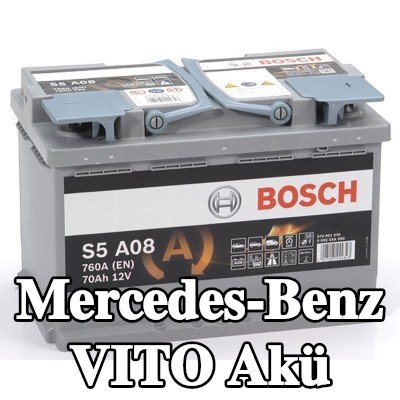 BOSCH Akü S5, A08 — Mercedes-Benz Vito