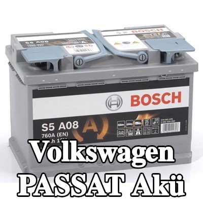 BOSCH Akü S5, A08 — 2011 Volkswagen Passat