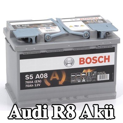 BOSCH Akü S5, A08 — 2014 Audi R8