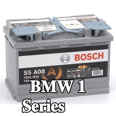BOSCH بطارية S5, A08 — 2005 BMW 1 Series