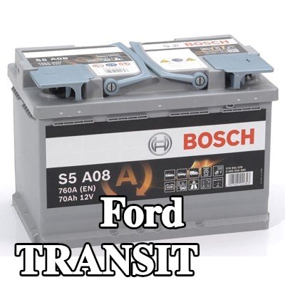 BOSCH بطارية S5, A08 — 2002 Ford Transit