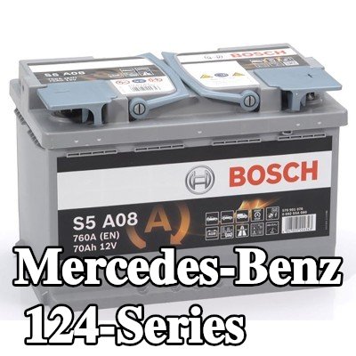 BOSCH بطارية S5, A08 — Mercedes-Benz 124-Series