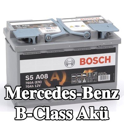 BOSCH Akü S5, A08 — Mercedes-Benz B-Class