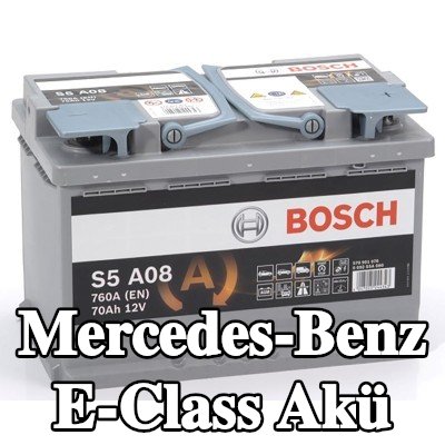 BOSCH Akü S5, A08 — Mercedes-Benz E-Class