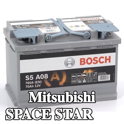 BOSCH بطارية S5, A08 — Mitsubishi Space Star