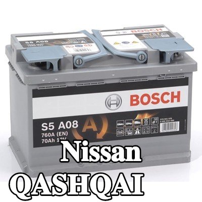 BOSCH بطارية S5, A08 — 2008 Nissan Qashqai