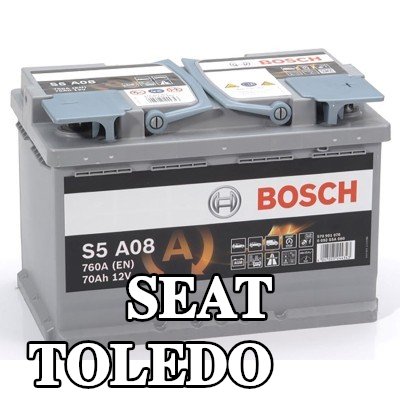BOSCH بطارية S5, A08 — 2003 SEAT Toledo
