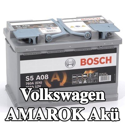 BOSCH Akü S5, A08 — 2016 Volkswagen Amarok