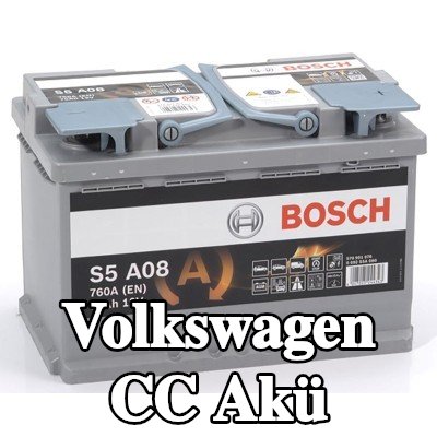 BOSCH Akü S5, A08 — 2011 Volkswagen Cc