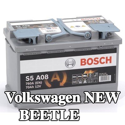 BOSCH بطارية S5, A08 — Volkswagen New Beetle