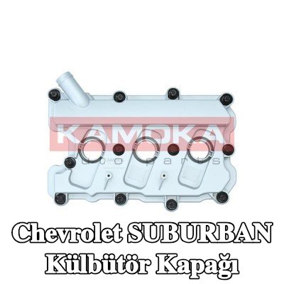 KAMOKA Külbütör kapağı Sağ, contalı/sızdırmaz, cıvata/vida ile — Chevrolet Suburban
