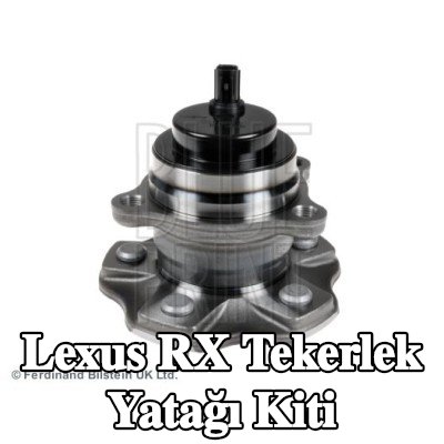 BLUE PRINT Tekerlek yatağı kiti Arka Aks Sol, Arka Aks Sağ, Tekerlek göbeğine entegre tekerlek yatağı, ABS sensör halkalı, entegre manyetik sensör halkalı — Lexus Rx