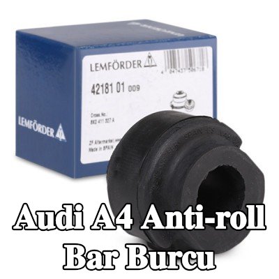 LEMFÖRDER Sol ön aks stabilizatör çubuğu burcu, Ön Aks Sağ, 23, 4mm — 2012 Audi A4