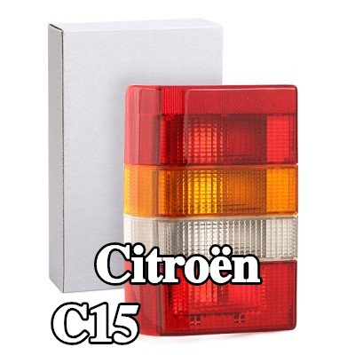 ALKAR المصباح الخلفي الأيسر, بدون حامل لمبة — 2000 Citroën C15