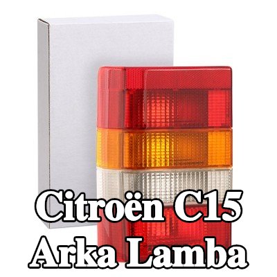 ALKAR Arka lamba Sol, ampul yuvası olmadan — 2000 Citroën C15