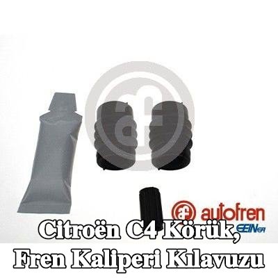 AUTOFREN SEINSA Körük, fren kaliperi kılavuzu — 2011 Citroën C4