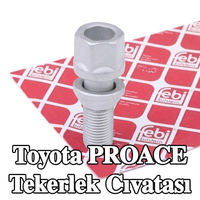 FEBI BILSTEIN Tekerlek Cıvatası 17, 51mm — Toyota Proace