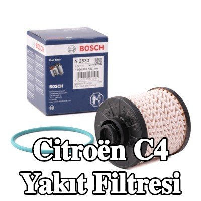 BOSCH Yakıt filtresi — Citroën C4