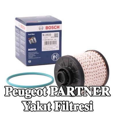 BOSCH Yakıt filtresi — Peugeot Partner