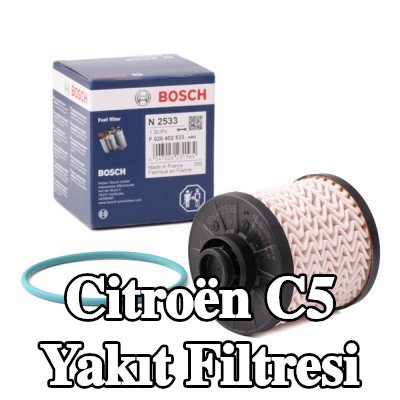BOSCH Yakıt filtresi — Citroën C5