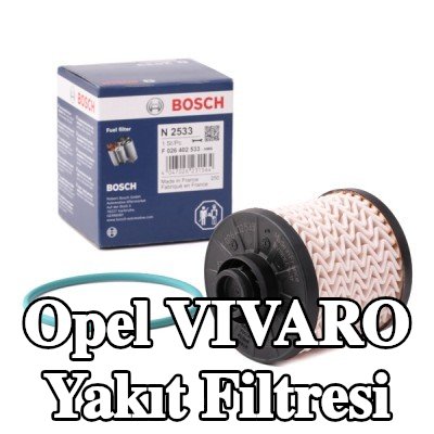 BOSCH Yakıt filtresi — 2020 Opel Vivaro