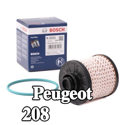 BOSCH مرشح الوقود — Peugeot 208