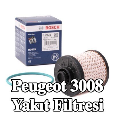 BOSCH Yakıt filtresi — Peugeot 3008