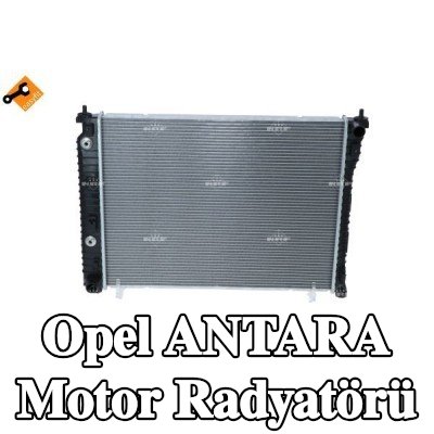NRF Motor radyatörü Alüminyum, cıvata/vida ile — 2008 Opel Antara