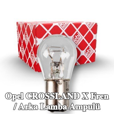 FEBI BILSTEIN Fren / arka lamba ampulü — Opel Crossland X